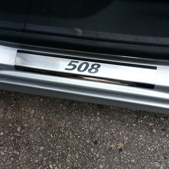 Peugeot 508 Kapı Eşik Kromu 2011 Ve Üzeri Paslanmaz Çelik
