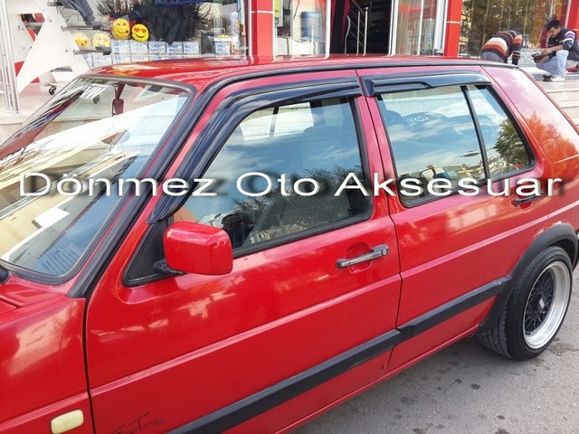Volkswagen Golf 2 Mügen Cam Rüzgarlığı 4 Lü Ithal N11.25512