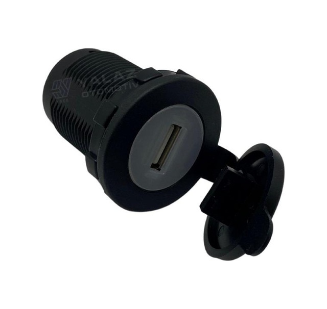 Eng 12v-24v Telefon Şarj Cihazı Usb Kapaklı Marin Led Işık