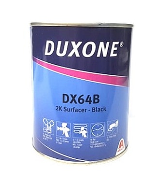 Duxone Dx 64 B 2K Akrilik Astar 1L Siyah