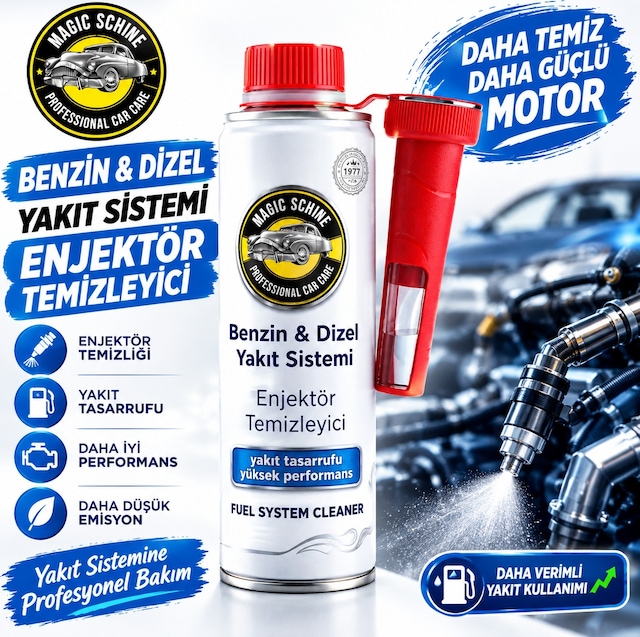 300 Ml Yeni Nesil Benzin/dizel Yakıt Sistemi Enjektör Temizleyici