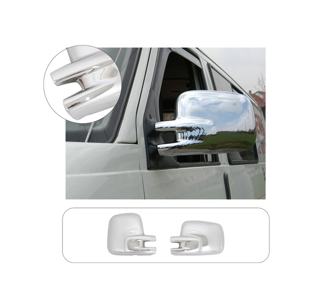 Volkswagen Transporter T4 Uyumlu 1995-2003 Ayna Kapağı 2 Parça Abs Krom Kaplama