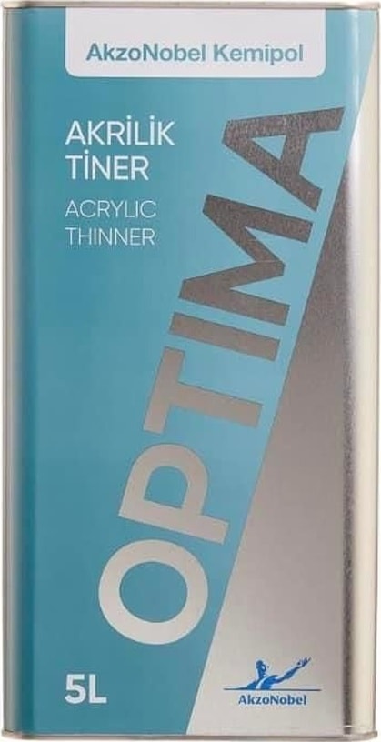 Optima Akrilik Tiner Yavaş 1 Litre