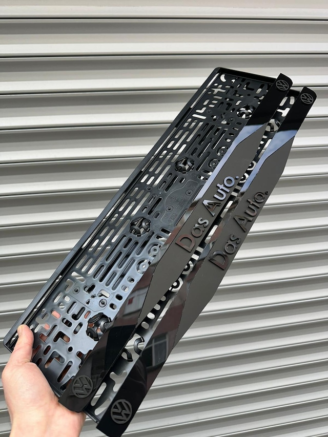 Vipplaka Das Auto Uyumlu Ortası Mat Plakalık