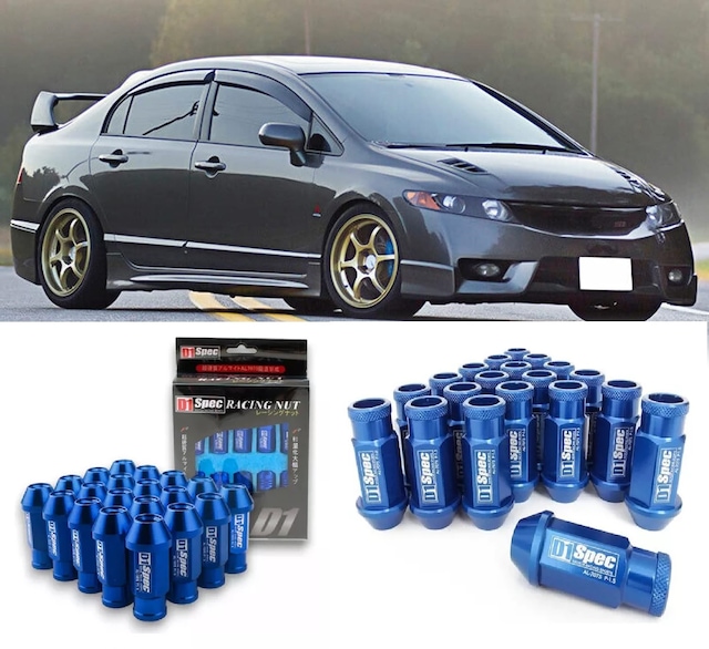 Honda Civic Fd6 Bijon Takımı Mavi 20 Adet D1 Spec