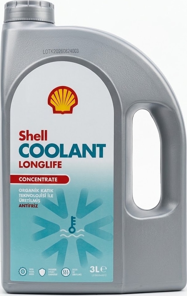 Coolant Longlife Concentrate Antifriz 3 Litre Kırmızı