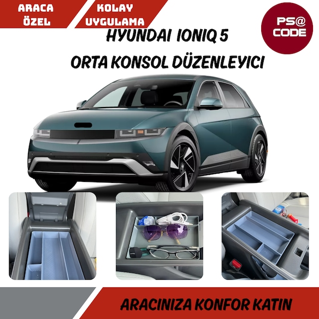 Hyundai Ioniq 5 Orta Konsol Düzenleyici
