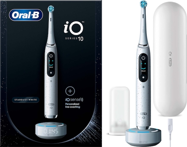 Oral-B iO 10 Şarjlı Diş Fırçası - Stardust Beyaz
