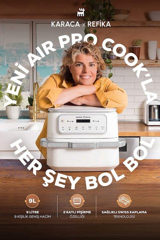 Karaca Air Pro Cook X Refika 9 L Airfryer