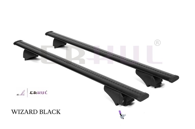 Erkul Wızard V1 Ara Atkı Siyah 115 Cm - Boşluklu Çıtalar İçin For Raised Rails
