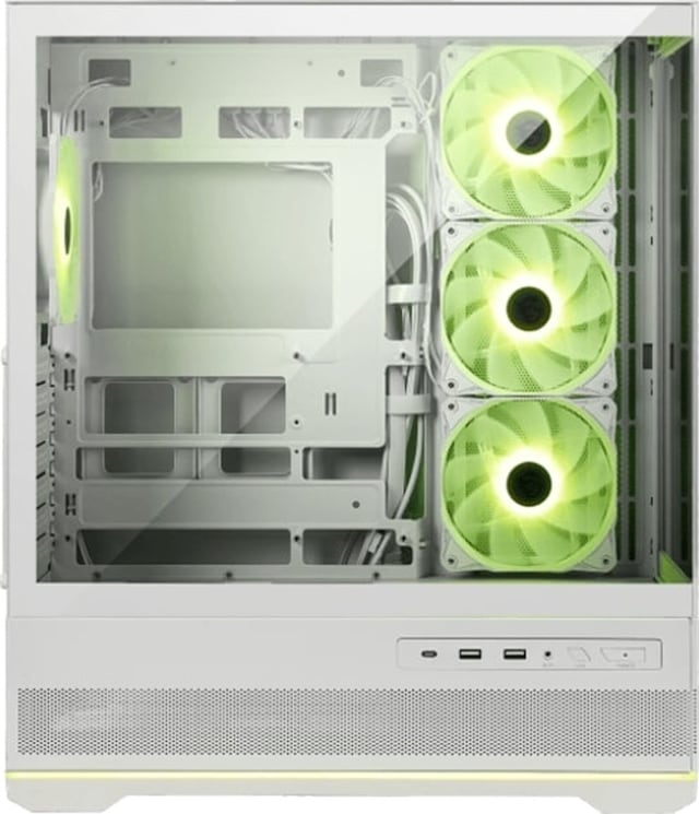 MSI MPG PANO 110R PZ FAN AKAK0MSI0040 Mid Tower ATX 4x Fans ARGB White