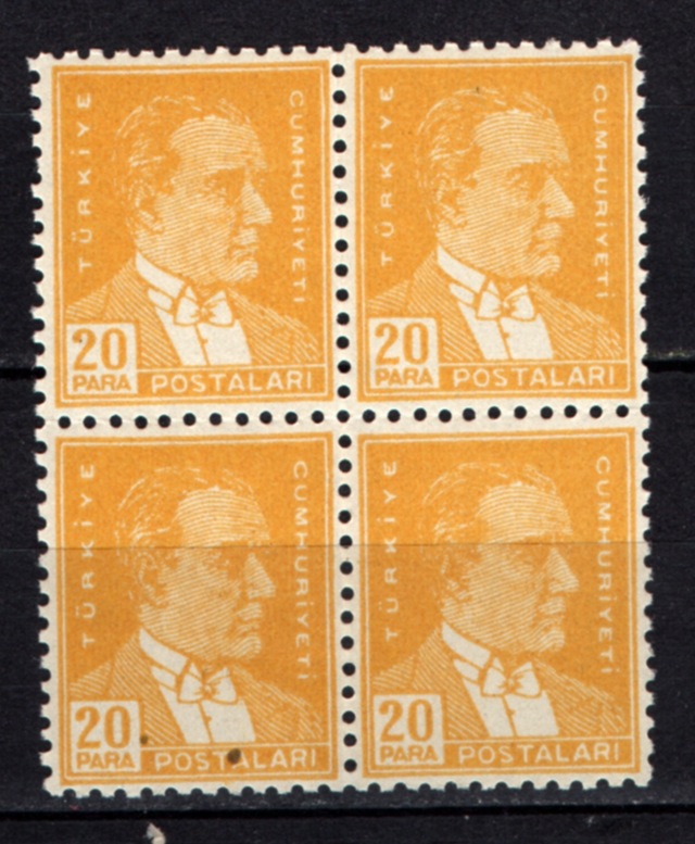 1953-1954 Sekizinci Atatürk Serisi 20 Para Tp0411 Teşhir Ürün