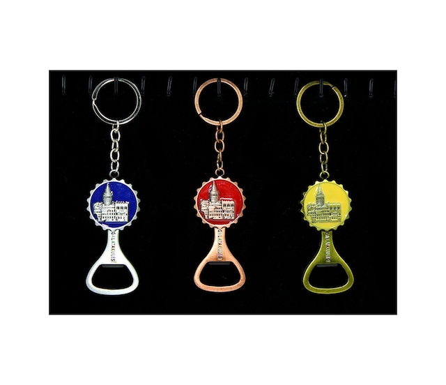 1 Adet Galata Kulesi Metal Anahtarlık Ve Açacak Galata Motifli Metal Tasarım 13 Cm, Keychain, Bottle Opener, Dekoratif