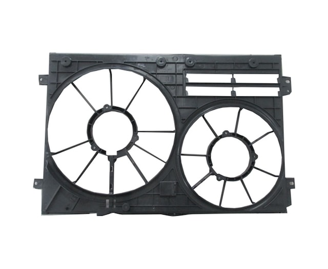 Volkswagen Caddy 04/10 Radyatör Ve Klima Fan Davlumbazı Boş Gövde Çiftli 300w 363mm