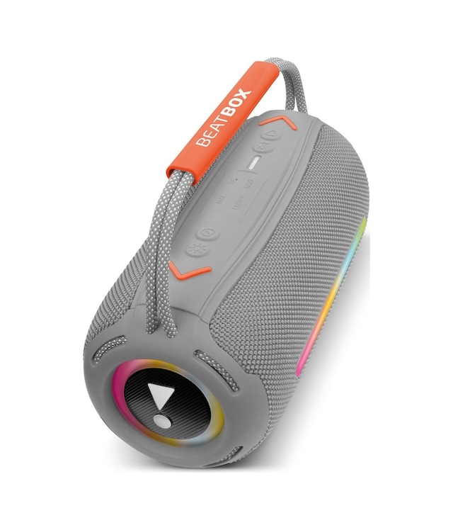 Powerway Beatbox Led Işıklı USB SD Aux FM Radyo Bluetooh Hoparlör