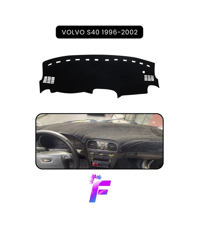 Volvo S40 1996-2002 Torpido Örtüsü Güneşten Korur Kolay Montaj Tam Uyum Tam Koruma C60 Torpido Halısı