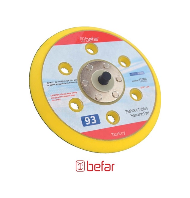 Befar 93000 Havalı Zımpara Mak. Tabanı