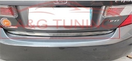 Honda Cıvıc Krom Alt Bagaj Çıtası 2012-2016 P. Çelik N11.6034