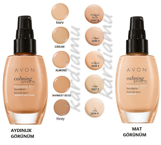 Avon Calming Effects Likit Fondoten 30 Ml Fiyatlari Ve Ozellikleri
