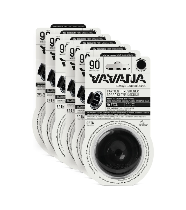 Vavana Araba Klima Kokusu Oto Kokusu MYSTIC 6 Adet