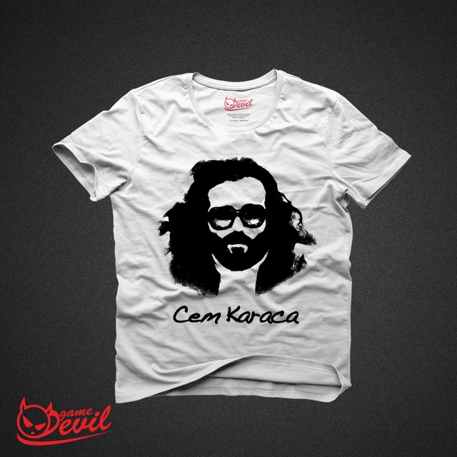 Gamedevil Cem Karaca Beyaz Tshirt Fiyatlari Ve Ozellikleri