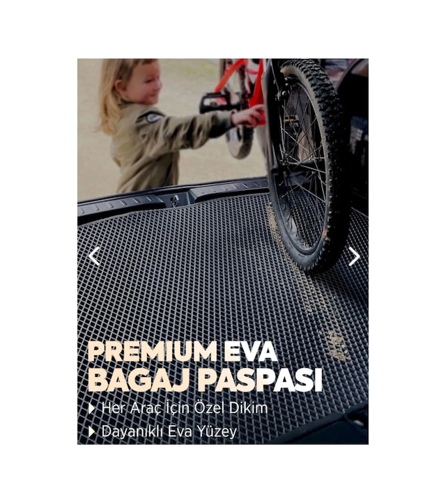 Togg T10x Eva Akıllı Yeni Nesil Oto Paspas Bagaj Havuzu Set Siyah/siyah Şerit Çok Renkli