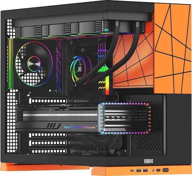Dragos DRX9150 i7-14700KF 32 GB 1 TB Nvme SSD 8 GB RTX5060 Dos Masaüstü Oyuncu Bilgisayarı
