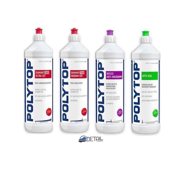 Polytop 3000 5000 Kalın İnce Pasta Hare Ve Boya KoruMa Seti 1 L