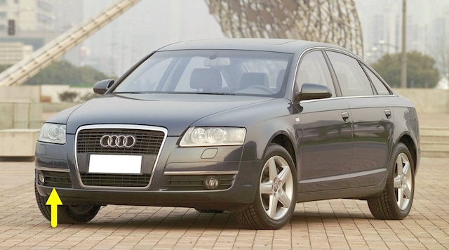 Audi A6 C6 2005-2008 Sağ Sis Farı Çerçevesi Izgarası 4F0807682A
