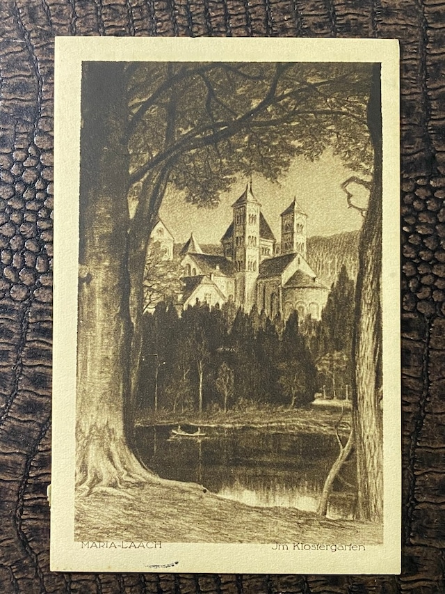 Almanya Reich Dönemine Ait 1925 Yılında Prof. Dr. W. Levison Gönderilmiş Taşbaskı Posta Kartı Postadan Geçmiş Maria Lach - Bonn Pfennig Deutsches Reich Kartal Pullu
