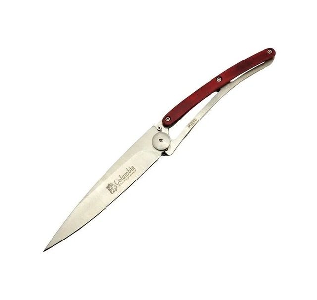 Columbia Ext 2990d Deejo Kırmızı Kamp Çakı 22,5cm- Manuel, Kemerlikli, Ultra Hafif