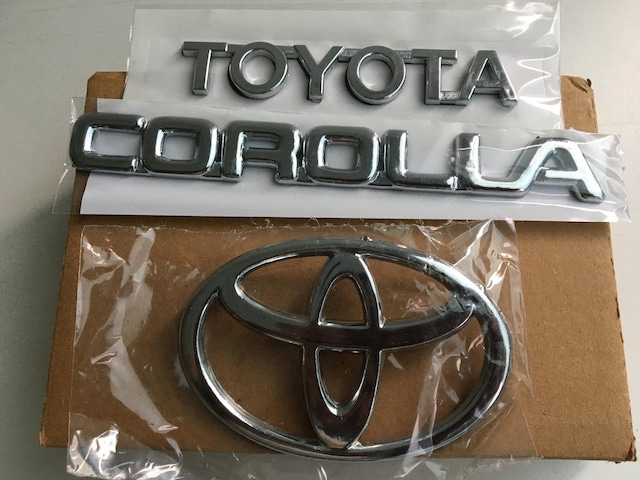 Toyota Corolla Bagaj Yazısı Ve Arka Arma -2000-2002 Terra Uyumlu (508374538)