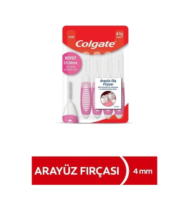 Colgate Diş Arası Fırçası 4 Mm