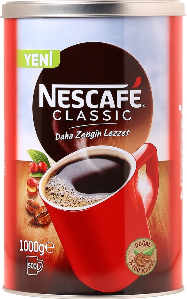 Nescafe Classic Hazır Kahve Teneke 1 KG