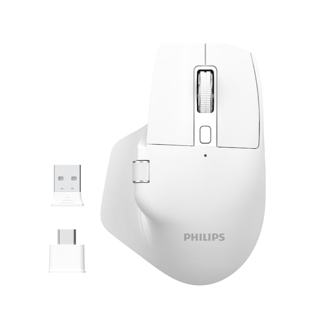 Philips SPK7858 Bluetooth Kablosuz Çift Modlu 4000DPI 7 Tuşlu Optik Mouse