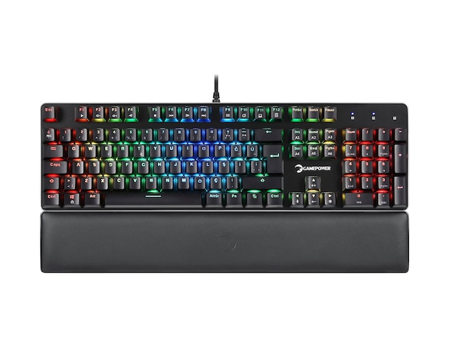 Gamepower Ogre Rgb 60M Red Switch Türkçe Q USB Mekanik Gaming Klavye