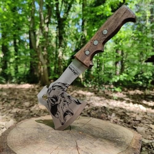 Işık Camping Çok Fonksiyonlu Kamp Baltası Açık Sarı - Altın
