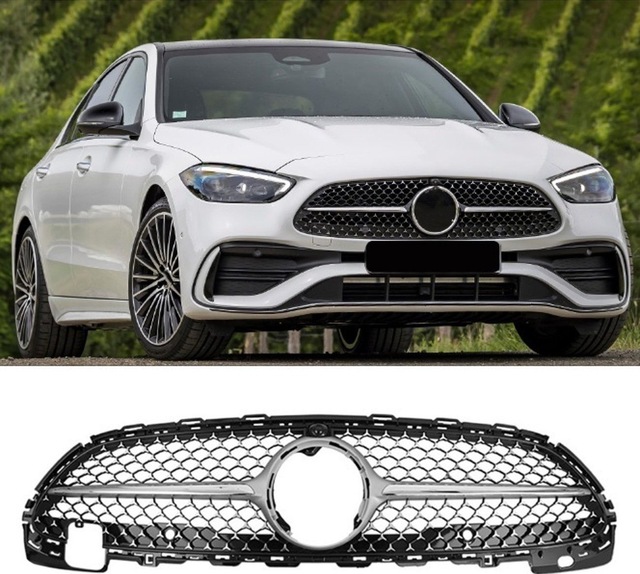 Autogp Mercedes W206 Diamond Ön Panjur Izgara Seti Amg 2020+ Agp-sm-w206-grl-115