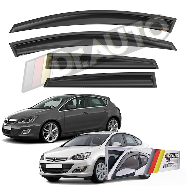 Opel Astra J 2010-2021 Hb Cam Rüzgarlı 4lü