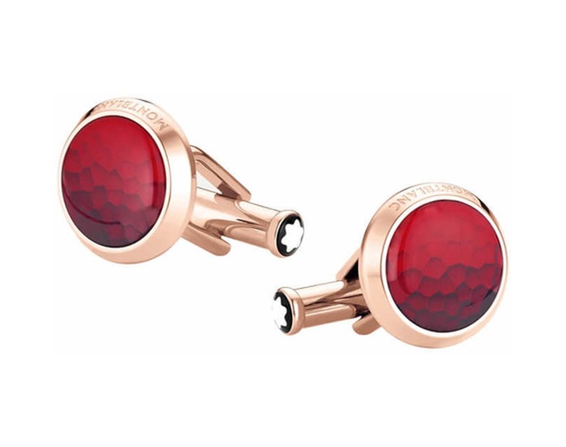 Montblanc Cufflinks Calligraphy Steel Kol Düğmesi 126472