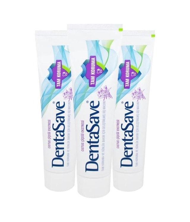 Dentasave Diş Macunu Tam Koruma Cıstus Çiçeği 75 Ml X 3