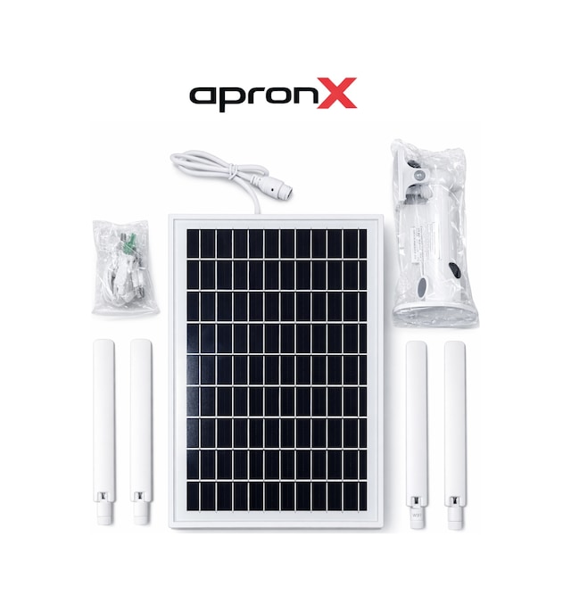Apronx APX-SR415 Wireless 4G Solar Modem 15w 10/12 Kullanıcı