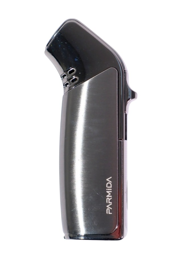 Parmida 3 Torch Pürmüz Gunmetal Metal Puro Çakmağı - Tr9214