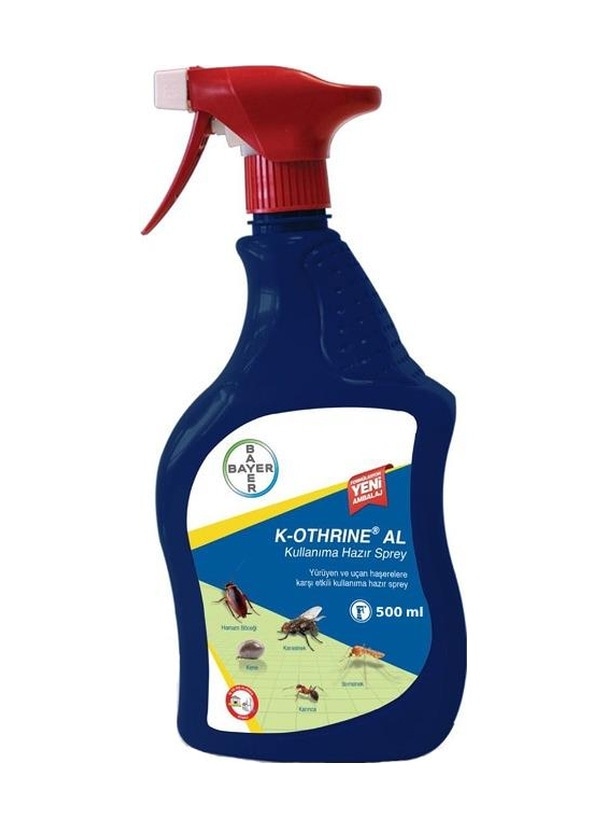 Bayer K-Othrine AL Kullanıma Hazır Sprey Haşere 500 ML