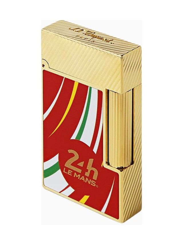 C16090 St Dupont Ligne 2 24h Lemans Sarı-kırmızı Çakmak