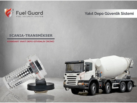 Scania Transmikser Yakıt Depo Koruma Cihazı