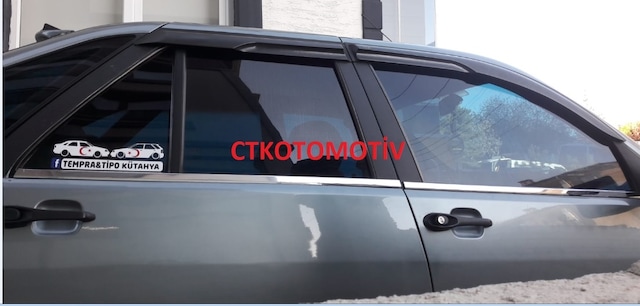 Tempra Cam Çıtası Krom 4 Parça Paslanmaz