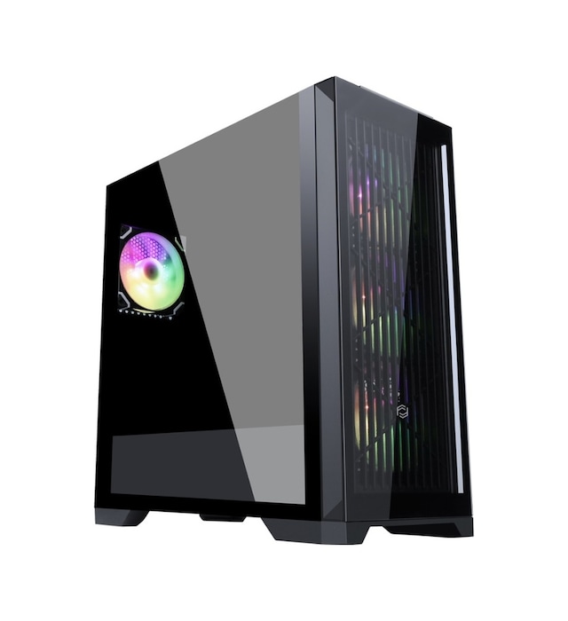 Frisby FC-9455G VETRO DUAL-RING Mid Tower ATX RGB 850W PSU 80+ Bronze