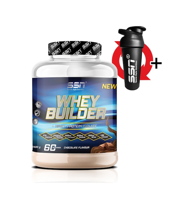 SSN Sports Style Nutrition Whey Builder 2400 gr (ÇİKOLATA) Protein Tozu