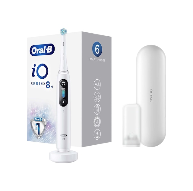 Oral-B iO8 Şarjlı Diş Fırçası Beyaz